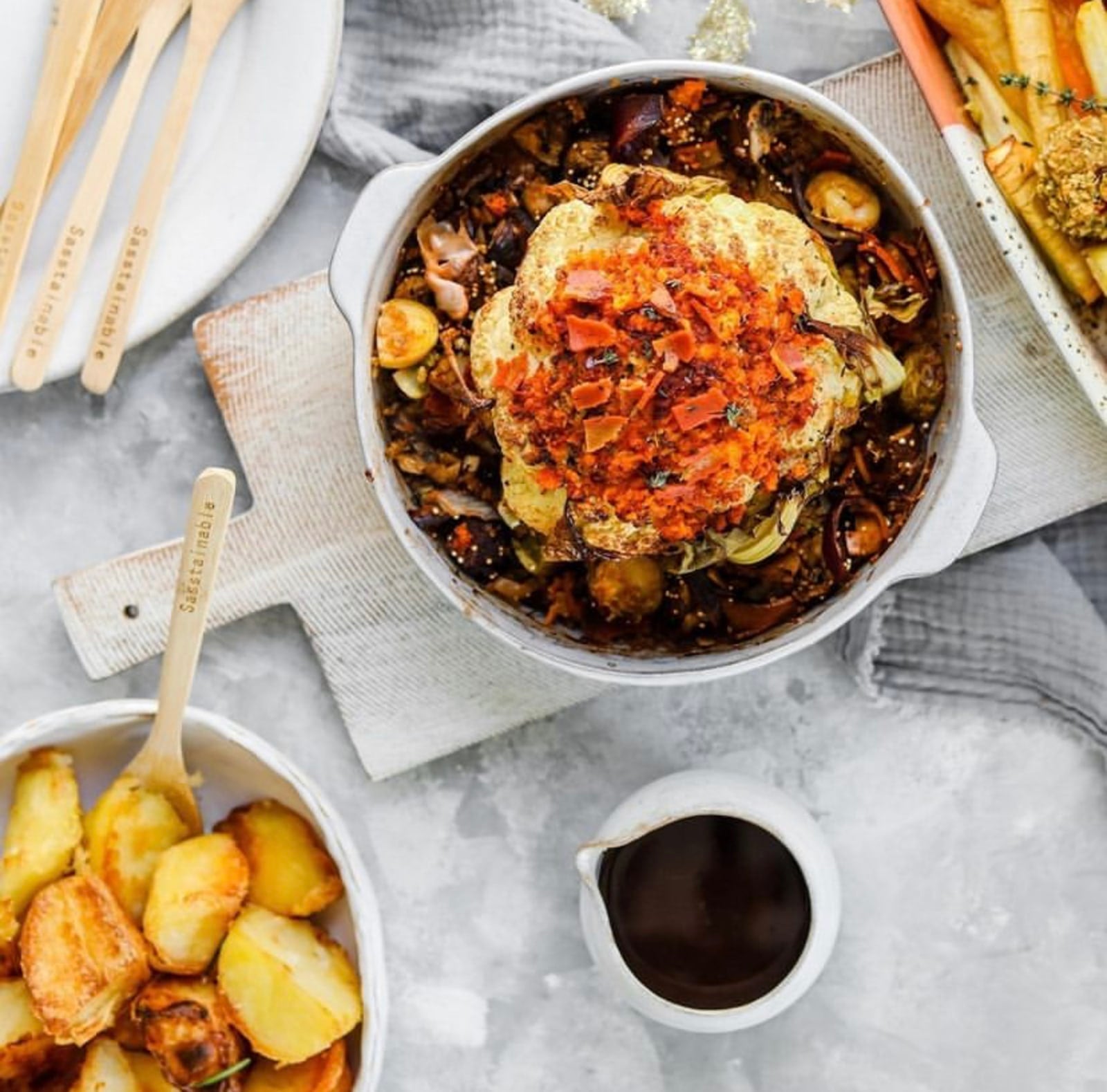 This roasted cauliflower recipe takes the crown – Sasstainable